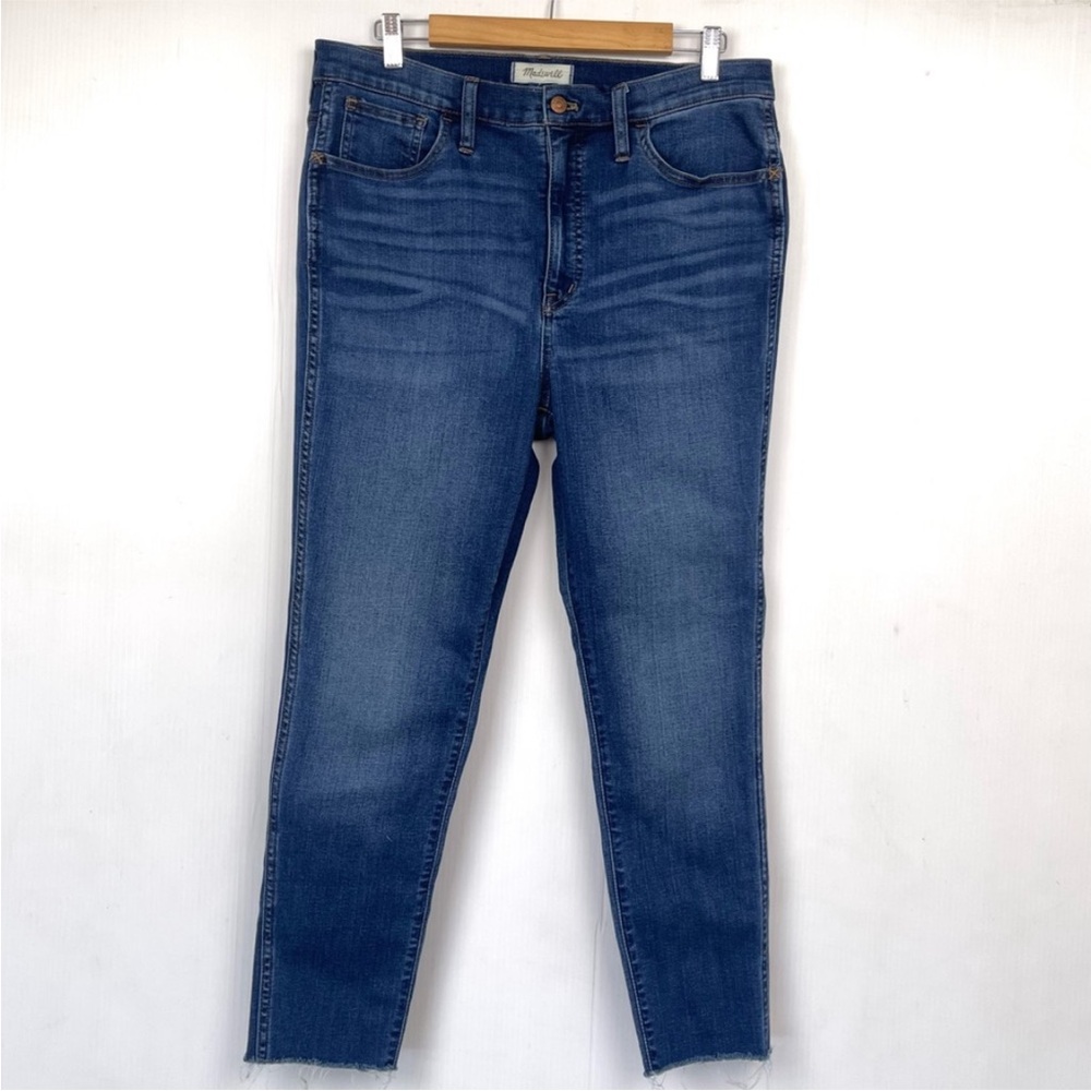 Madewell Women's Roadtripper 10” Rise Jeans in Dark Blue